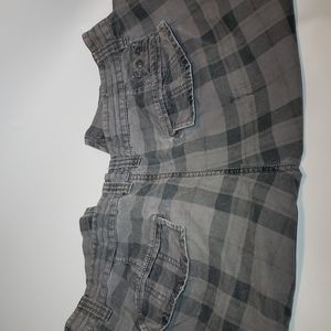 Converse  men's Cargo Work shorts,gray,black .